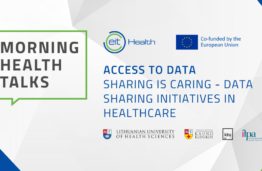 Kviečiame dalyvauti EIT Health Morning Health Talks renginyje