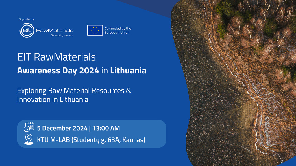 EIT RawMaterials Awareness Day 2024 Lithuania